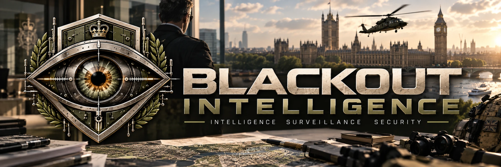 Careers in intelligence and security · Blackout Intelligence OS