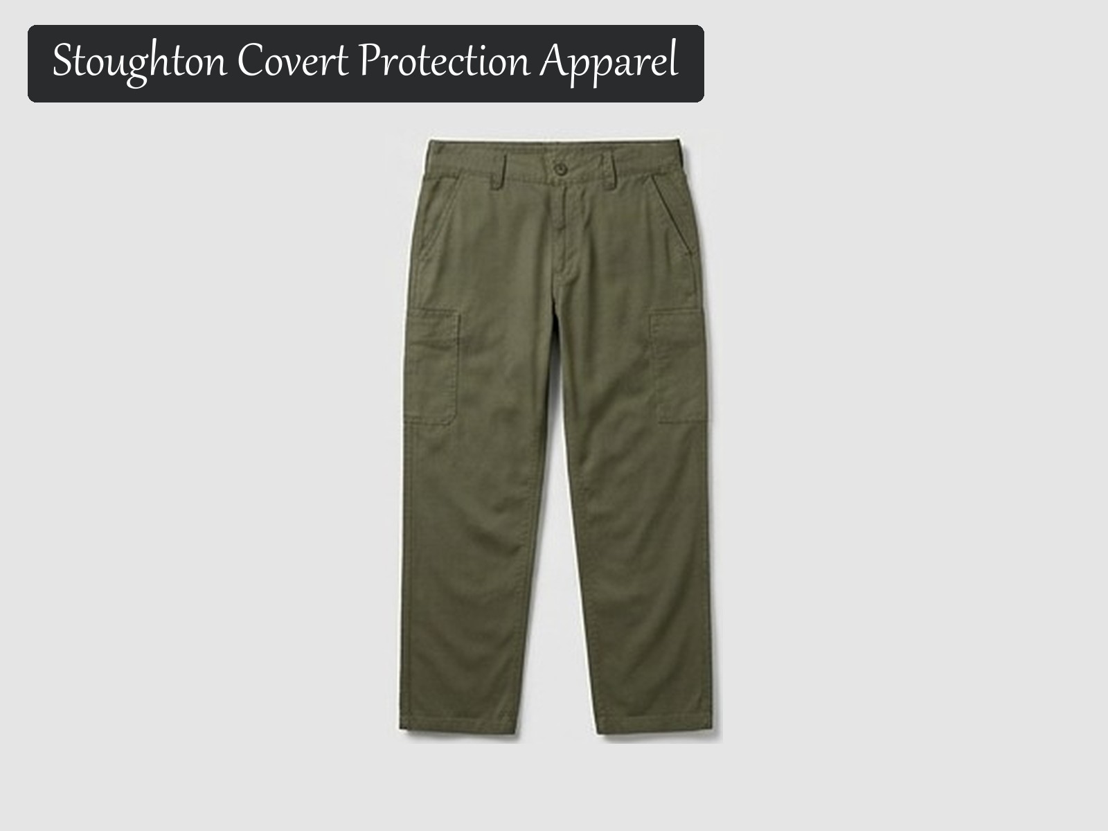 Stab-resistant cargo trousers