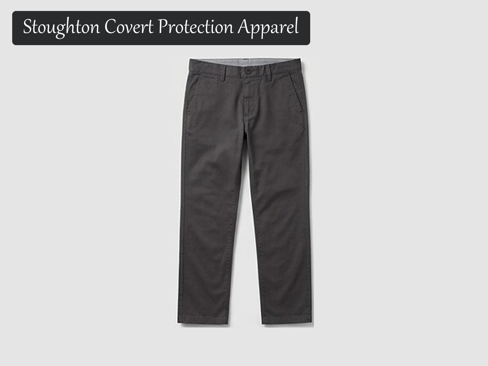 Stab-resistant chinos