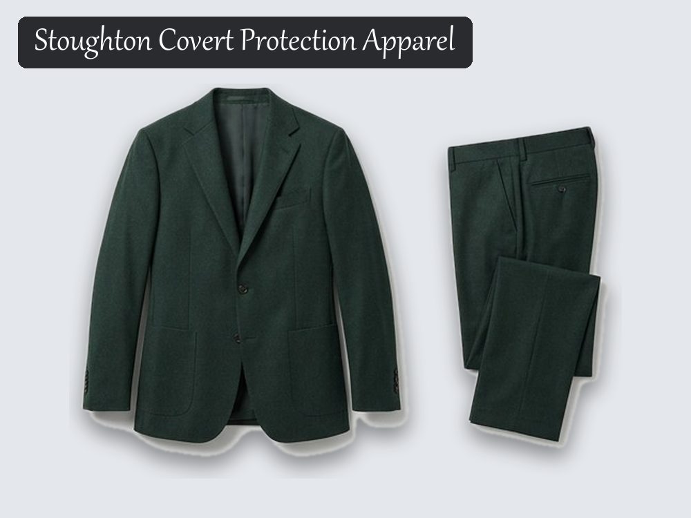 Stab-resistant suit, dark green